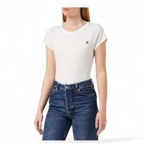 G-STAR Women's Eyben Crew Neck Lightweight Short Sleeve T-Shirt NWT